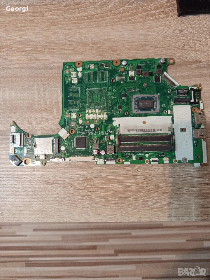 Дънна Платка (лаптоп) + процесор Ryzen 5 2500U с вградена видео карта, снимка 1