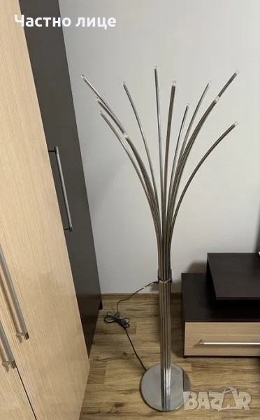 Лампион/подова лампа хром, снимка 1