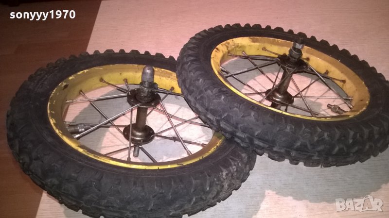 поръчани-ГУМИ С МЕТАЛНИ ДЖАНТИ-30Х5СМ, снимка 1