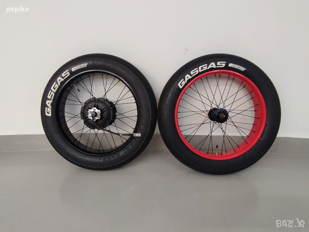 Продавам колела внос от Германия Комплект алуминиеви капли за фет байк 20 цола с Ел.мотор, снимка 1