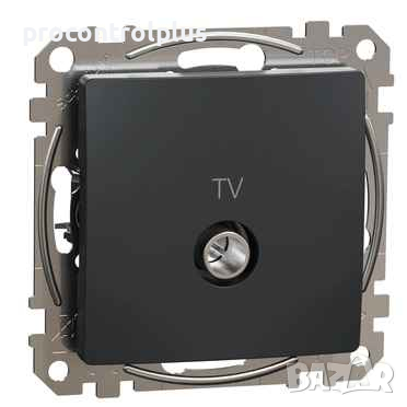Продавам TV Розетка крайна 4dB Антрацит SCHNEIDER ELECTRIC Sedna Design, снимка 1