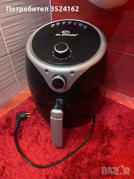 Еър Фрайър, фритюрник без мазнина, с горещ въздух Elekom , снимка 1