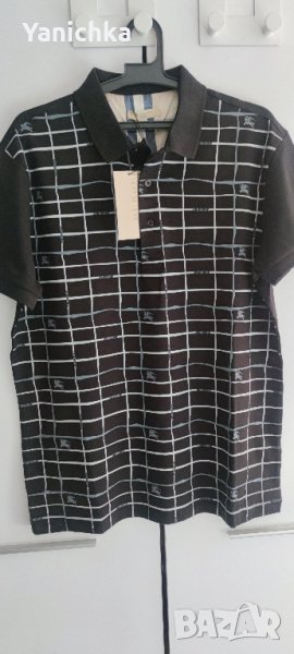 Мъжка блуза с къс ръкав Burberry , снимка 1
