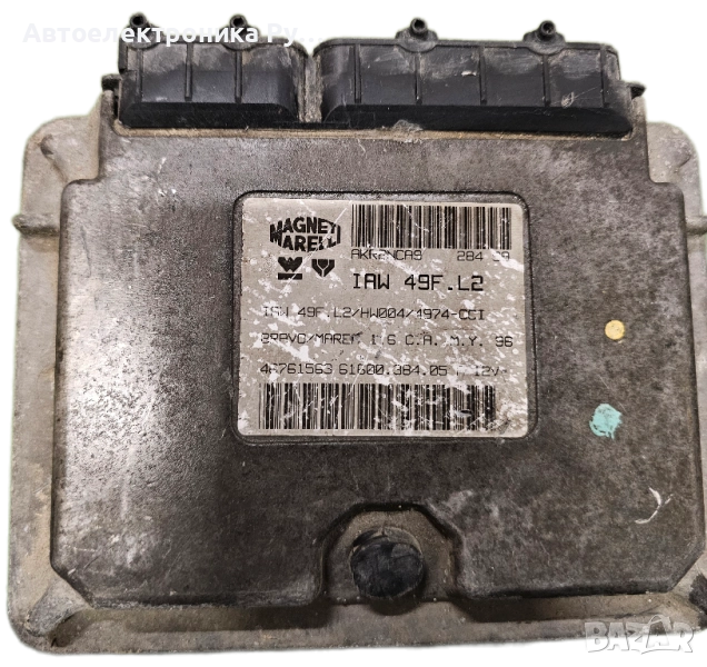 компютър MAGNETI MARELLI FIAT BRAVA, 46761563 / 61600.384.05 ,61600 384 05, 6160038405, IAW 49F L2, снимка 1