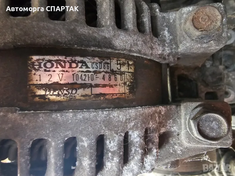 Алтернатор 104210-4860 за HONDA CIVIC VIII Facelift Hatchback (FN, FK) 2.2 CTDi (2005), снимка 1