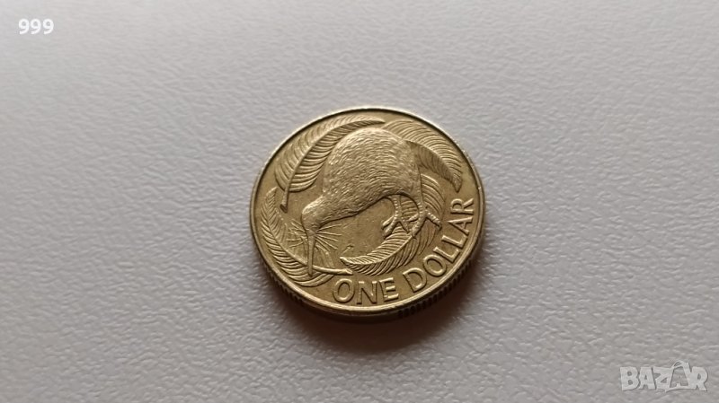 1 долар 1990 Нова Зеландия - №2, снимка 1