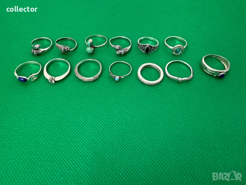 Сребърни пръстени от 20 до 25лв. №7442, снимка 1