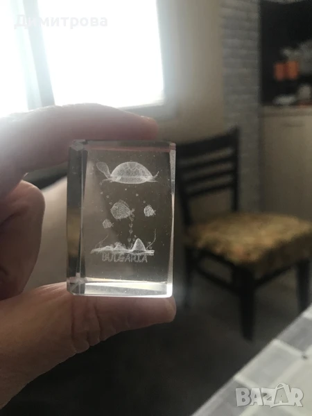 Преспапие с надпис “Bulgaria” и морски мотиви , снимка 1