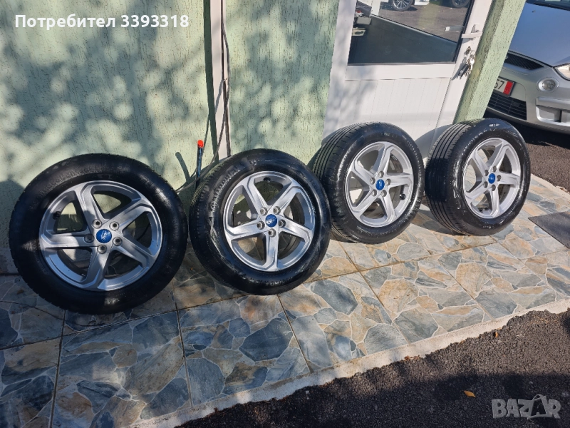 Оригинални джанти с гуми за Форд, снимка 1