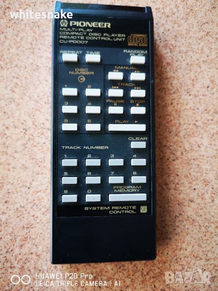 Pioneer CU-PD007 for 6 CD changer , снимка 1