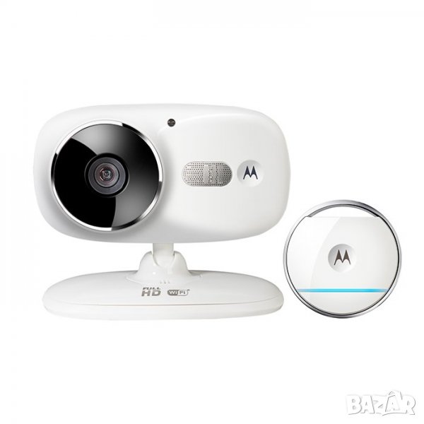 Безжична WLAN/Wi-Fi видеокамера Motorola FOCUS 86T, Датчик за врата или прозорец, Smart Tag, Интелиг, снимка 1