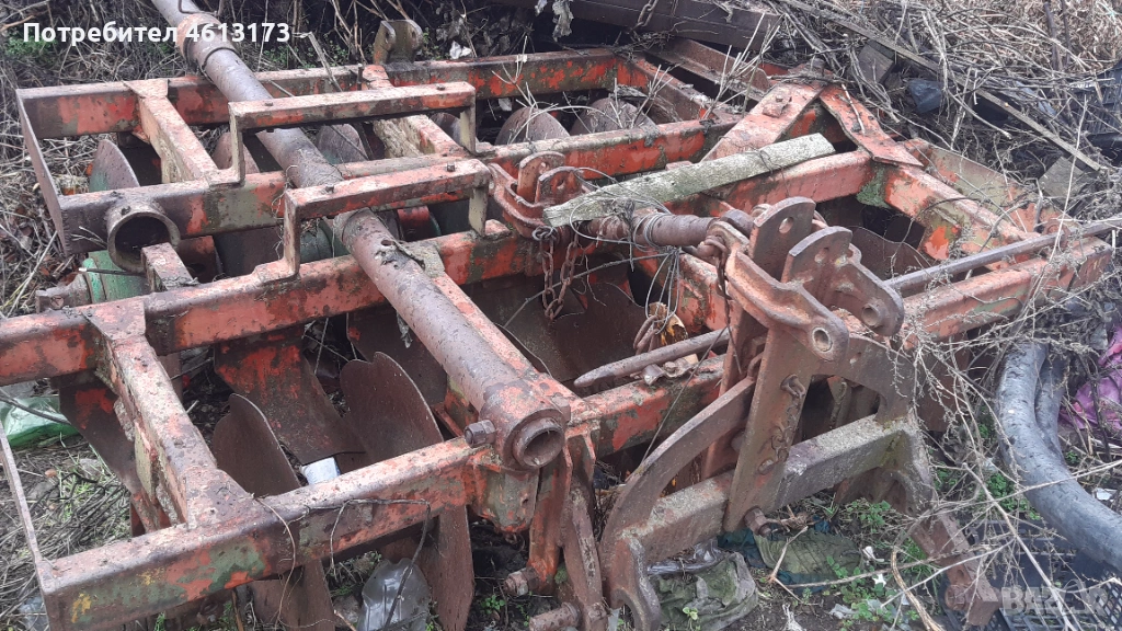 Дискова брана 240см навесна, снимка 1