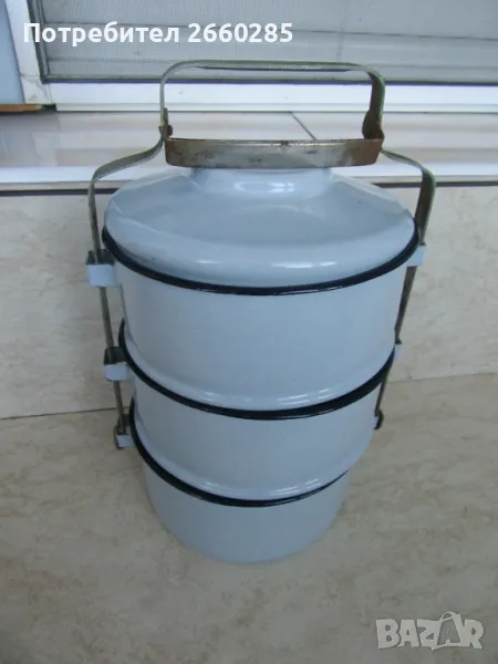 ОТЛИЧНО ЗАПАЗЕНИ СЪДИНКИ ЗА ХРАНА ОТ СОЦА, снимка 1