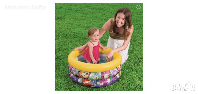 Плувен басейн бебе Мики Маус, снимка 1