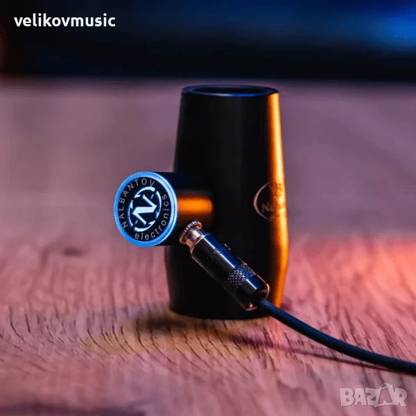 Микрофон Налбантов NСМ 622 за кларинет, саксофон, кавал, гайда, снимка 1