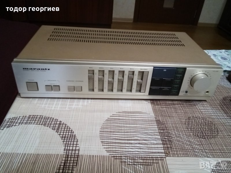  Продавам Marantz pm 440  50w 8ohm на канал,транзисторен усилвател перфектен саунд!!, снимка 1