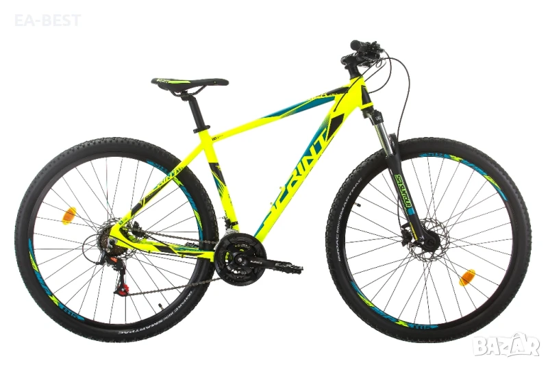 🚴‍♂️ Велосипед MAVERICK 29 – неоново зелено матово 🚴‍♂️ 480mm, снимка 1