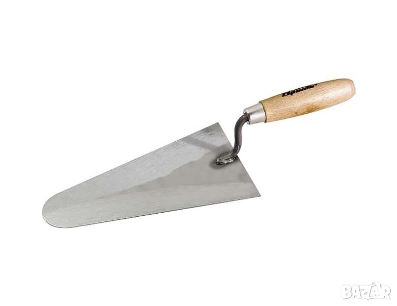 Мистрия с дървена дръжка Gadget Tools, Стоманена, Тип триъгълник, 200 мм, снимка 1