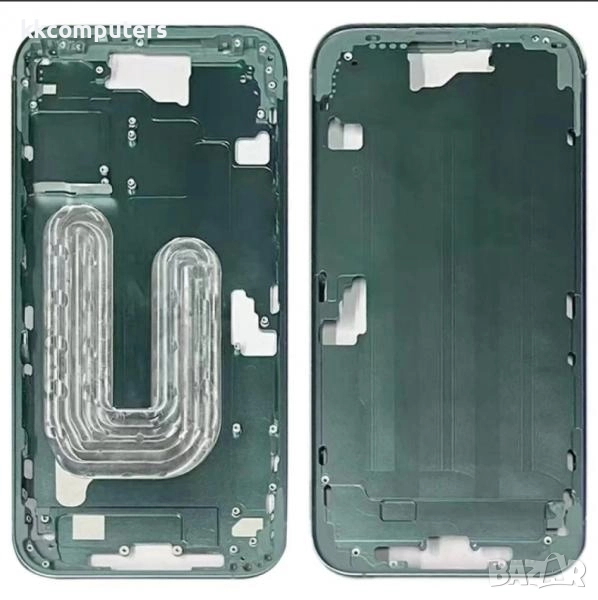 Среден борд за iPhone 16 Plus 6.7 / Зелен / КЛАС A Баркод : 484303, снимка 1