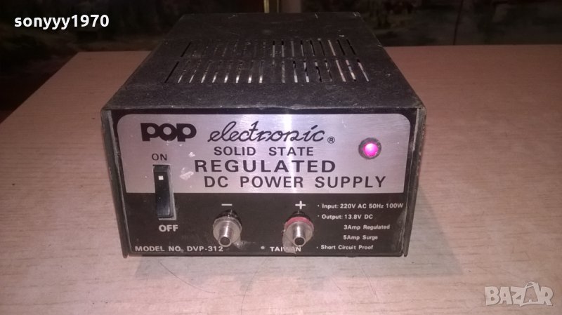 pop electronic dvp-312 taiwan solid state-внос швеицария, снимка 1
