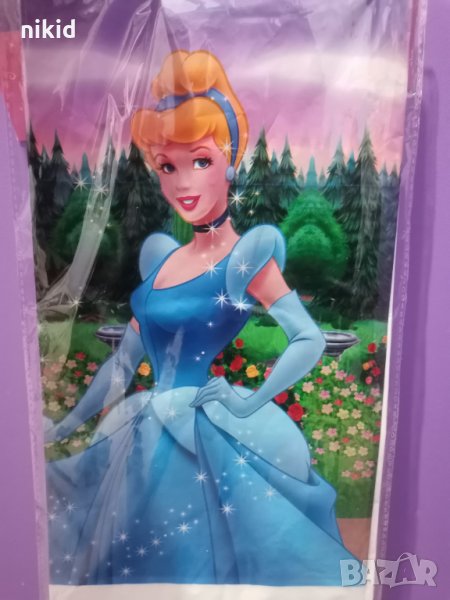 Cinderella Пепеляшка найлонова покривка за парти рожден ден, снимка 1