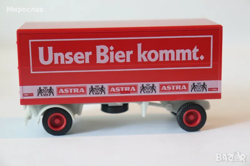 HERPA??? H0 1/87 РЕМАРКЕ КАМИОН МОДЕЛ КОЛИЧКА, снимка 1