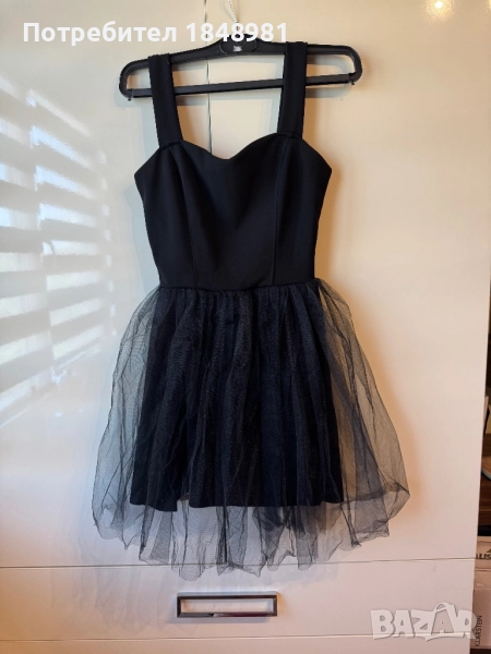 Нова къса черна рокля , снимка 1