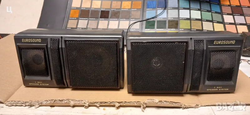 Ретро външни Eurosound трилентови колони , снимка 1