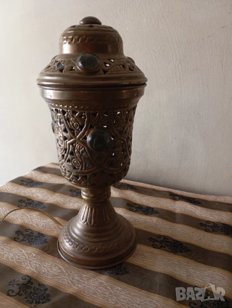 Стара настолна лампа, снимка 1