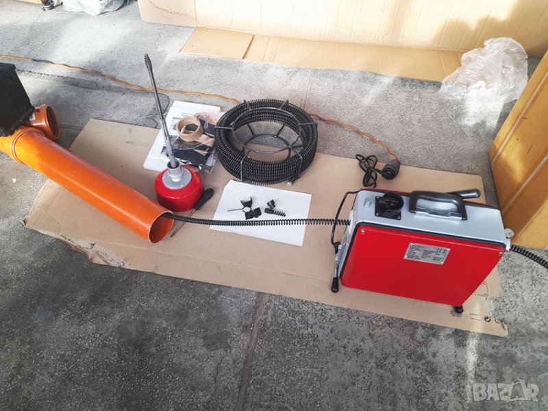 Нова Pro машина за отпушване на канали 26(20+6) метра спирали, снимка 1