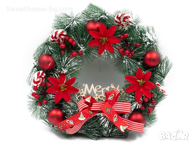 Коледен венец, снимка 1