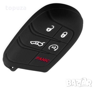 Силиконов кейс (калъф) за  Jeep Grand Cherokee Dodge JCUV Dart Journey Chrysler 300C Fiat, снимка 1