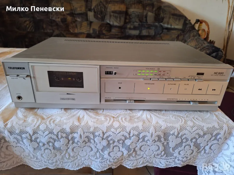 TELEFUNKEN HC 800 HIFI STEREO CASSETTE DECK , снимка 1