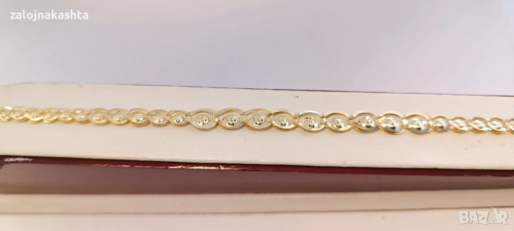 Нова-Златна гривна-2,90гр/14кр, снимка 1