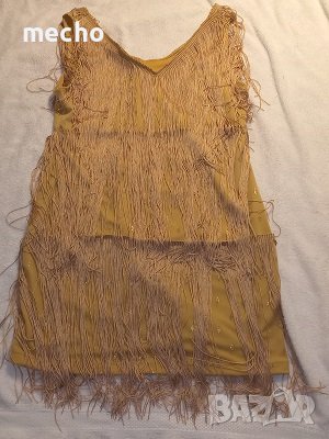 рокля с ресни и две презрамки , снимка 1