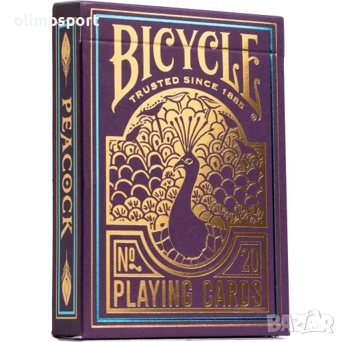 карти за игра BICYCLE PURPLE PEACOCK нови , снимка 1