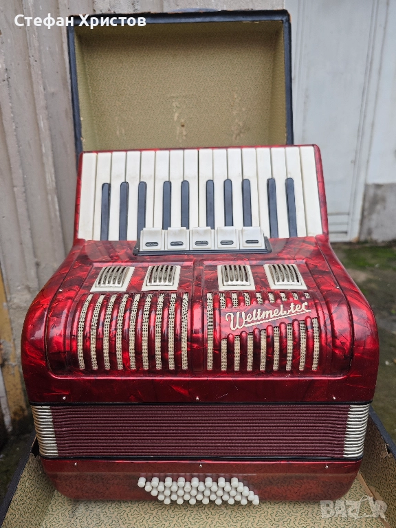 акордеон Weltmesiter 40 баса, снимка 1