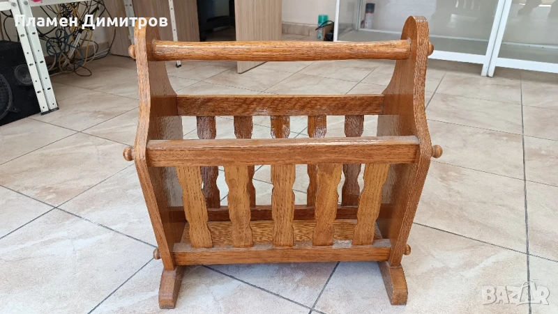 Стойки за вестници, списания, грамофонни плочи 2 броя., снимка 1