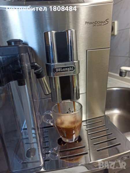 Кафеавтомат Делонги Примадона S де лукс работи перфектно и прави страхотно кафе и капучино , снимка 1
