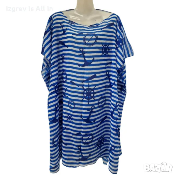 Плажна туника от 100% памук – Стил и комфорт за лятото, снимка 1