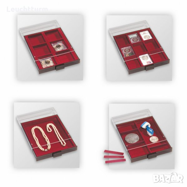 табли/кутии XL за монети NGC ,PCGS , ордени ,медали , предмети и др. , снимка 1
