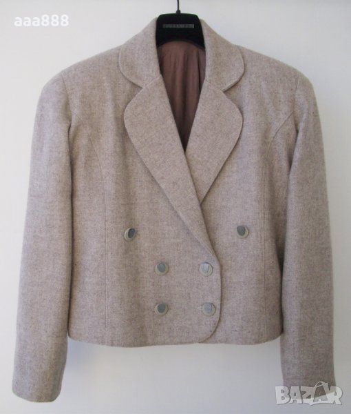 Дамско късо сако от вълна, снимка 1