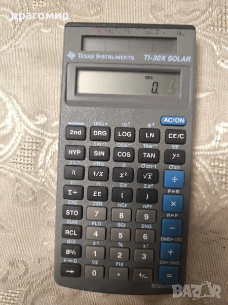 TEXAS INSTRUMENTS TI-30X SOLAR калкулатор , снимка 1