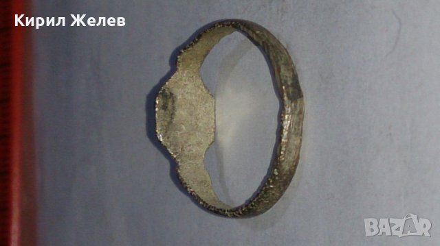 Старинен пръстен сачан над стогодишен - 73101, снимка 4 - Антикварни и старинни предмети - 29012401