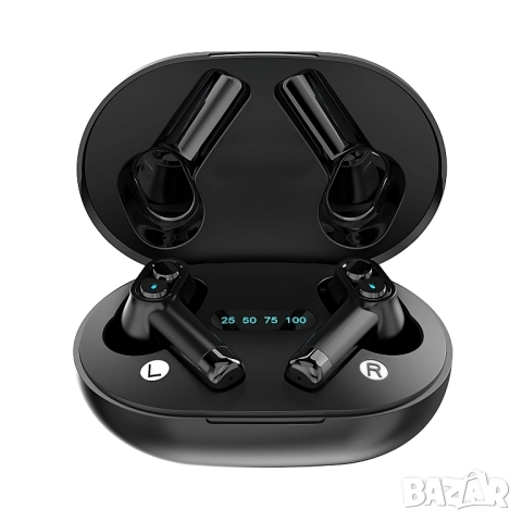 ⚡ Последни бройки! Безжични слушалки с двоен говорител ⚡, снимка 2 - Безжични слушалки - 52189467