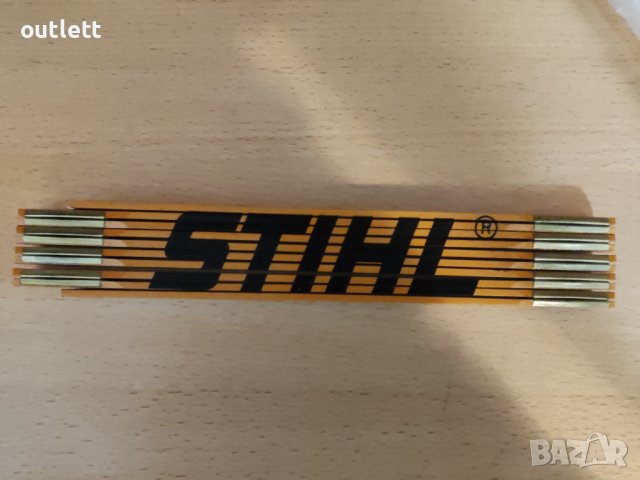 Нов Дърводелски метър STIHL, снимка 1