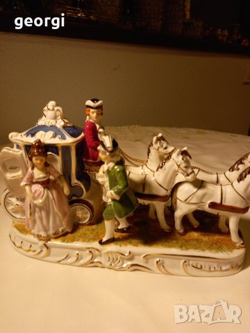 Немска порцеланова фигура , снимка 2 - Статуетки - 43526950