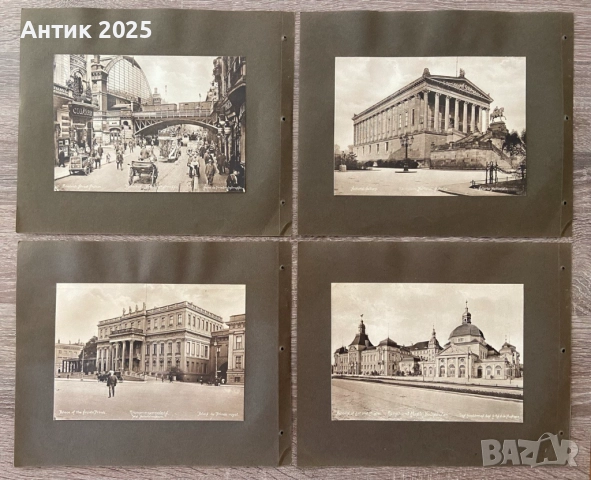 Стари фотографии от Германия, архитектура и забележителности, начало XX век, снимка 4 - Антикварни и старинни предмети - 51451132