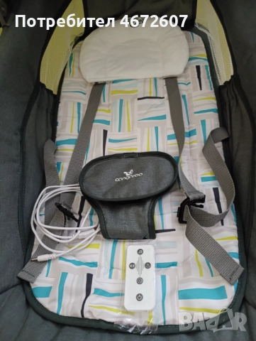 Електрическа люлка Cangaroo, снимка 2 - Детски люлки - 52857341