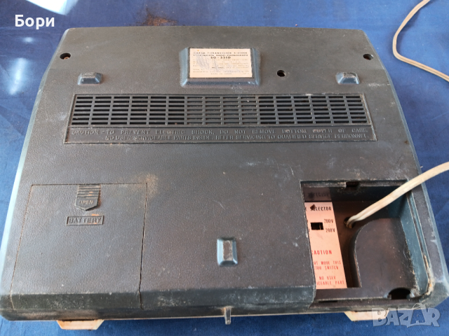 Грамофон-Радио NATIONAL  SG-551D, снимка 11 - Радиокасетофони, транзистори - 44926798